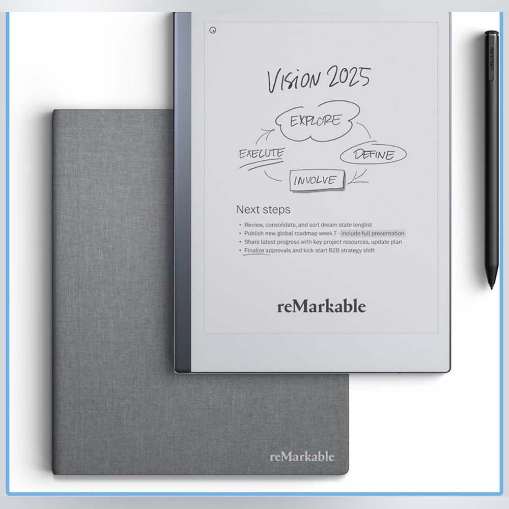 Gray Digital Paper Tablet